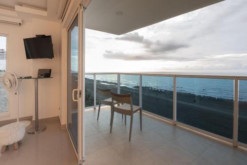 Apartamento con vista al mar 2Hab en Cartagena