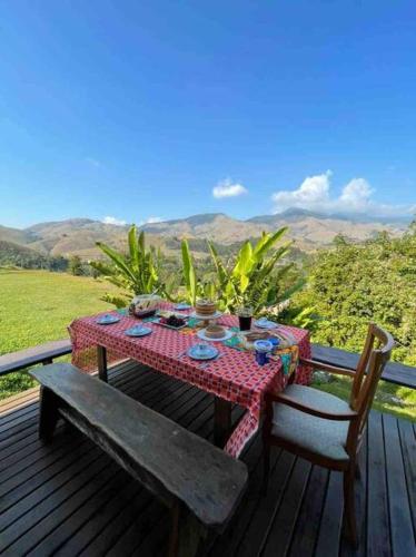 Refúgio paradisíaco em frente a Serra da Bocaina !