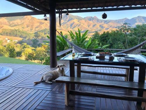 Refúgio paradisíaco em frente a Serra da Bocaina !