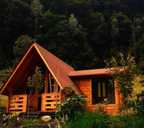 A szálláshely kívülről, Tybyn Geo Lodge in Arcabuco