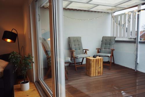 Dobben7 - zentral - dachterrasse - boxspringbett, Bremen (photo 10)