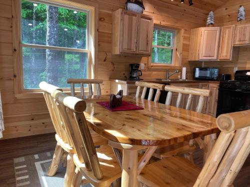 virtuve, Camp Adirondack in Big Moose (NY)