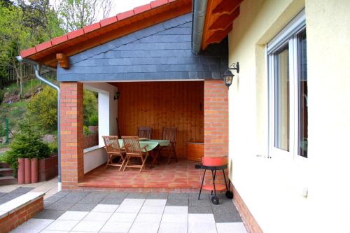 Garden, Ferienhaus Harzblick in Harzgerode