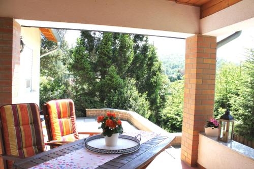 Garden, Ferienhaus Harzblick in Harzgerode