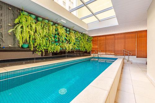 FLAT CODE ACLIMAÇÃO - PISCINA - ACADEMIA - SAUNA - Pet e infantil, São Paulo