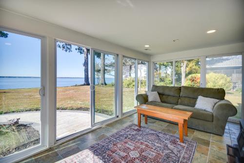 Waterfront Gloucester Cottage with Private Boat Dock