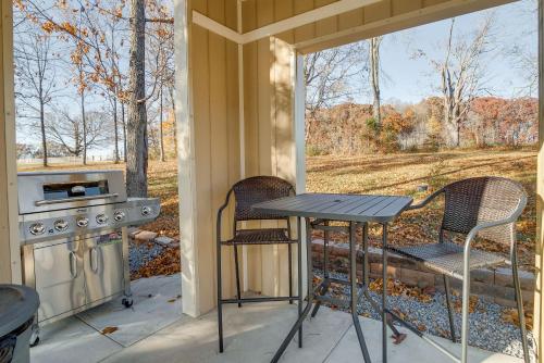 Peaceful Russell Springs Home with Fire Pit and Pond!