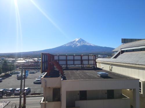 Twin room, mountain view