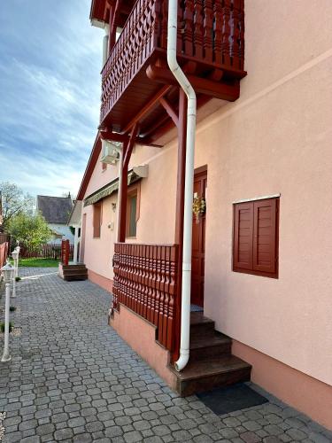 A szálláshely kívülről, Andrea Apartman in Bükfürdő