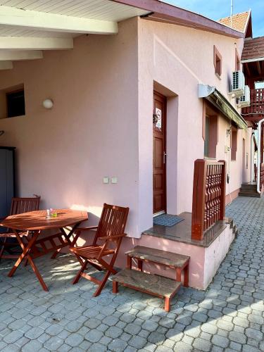 A szálláshely kívülről, Andrea Apartman in Bükfürdő