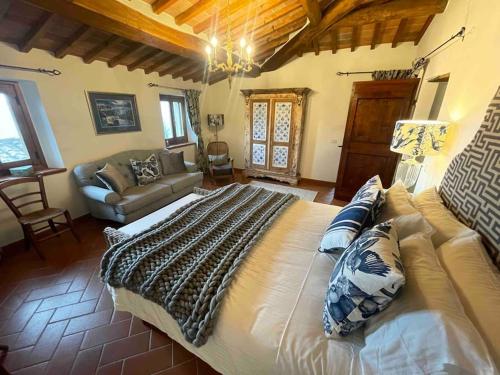 Pevoni - 1 Bed apartment with stunning Tuscan views, Anghiari (zdjęcie 9)