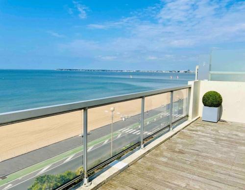 Vue mer La baule « Une marguerite face à l’Océan » - Location saisonnière - La Baule-Escoublac