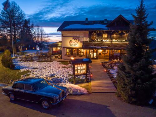 Le Coucou Hotel Restaurant & Lounge-Bar in Montreux, Schweiz