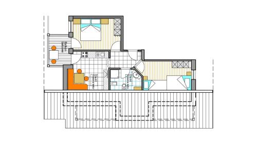 2 bedrooms, 4 beds