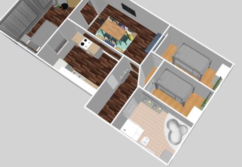 Apartment Humboldt 3 Schlafzimmer,Wifi, Netflix Parken, Terrasse, klimatisiert, nähe Zentrum