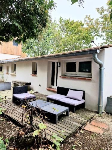 Petit studio avec terrasse, Тулуза (фото 7)