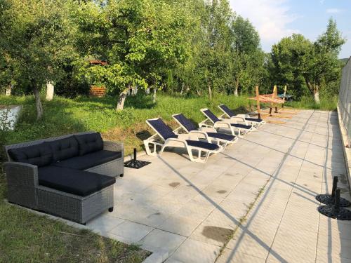 balcon/terasă, Pensiunea Soreanca in Costești (Dâmbovița)