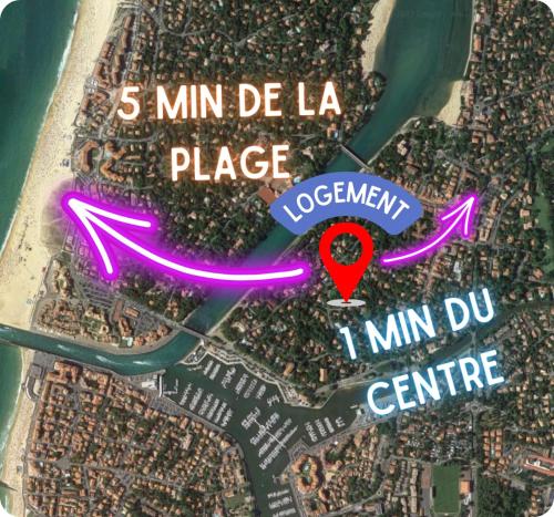 Sable et Reflets - T2 - Centre ville d'Hossegor, Soorts-Hossegor
