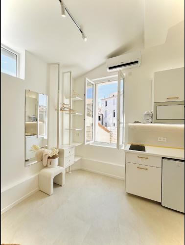 キッチン, Cosy Suite - Élégance & Calme en Hyper-Centre (Cosy Suite - Elegance & Calme en Hyper-Centre) in モンペリエ