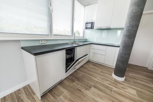 Cozinha, Silver One Apartments in Jelitkowo