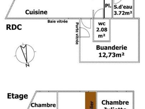 Gîte Chanverrie, 4 pièces, 6 personnes - FR-1-426-535