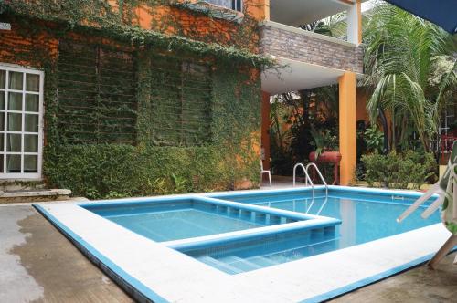 Úszómedence, Hotel Paraiso Huasteco in Tamazunchale
