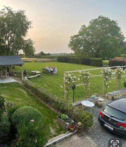 Maison et son jardin situés dans le Condroz