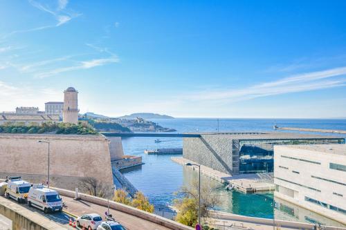 Bienvenue à Marseille : Vue sur le MUCEM et la Mer ! - Location saisonnière - Marseille