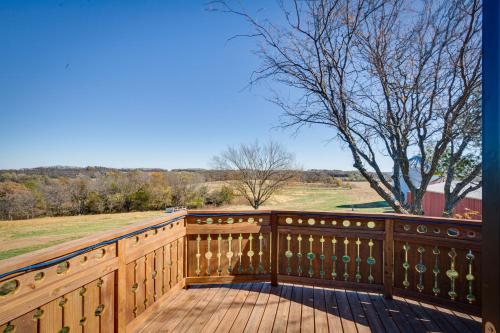 Historic Atchison Farmhouse with Patio Near Downtown