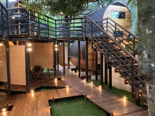 Terraza/balcón, Secret Garden in Cahuita