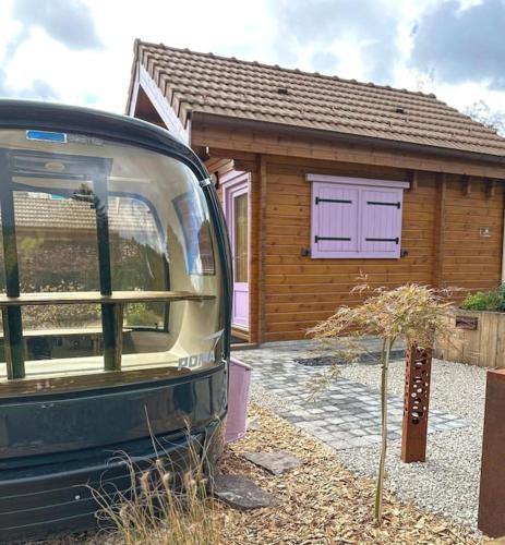 Chalet Authentique - Insolite - Sauna & Télécabine - Ménage, serviettes, lit fait inclus - Rochesson