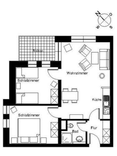 Two-Bedroom Apartment with Balcony image 8