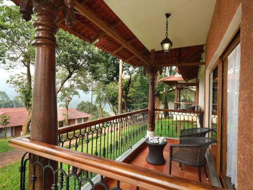Balcony/terrace, Tapovana The Fern Heritage Resort, Sakleshpur in Agani