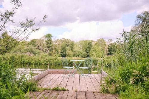 Rural retreat by the river