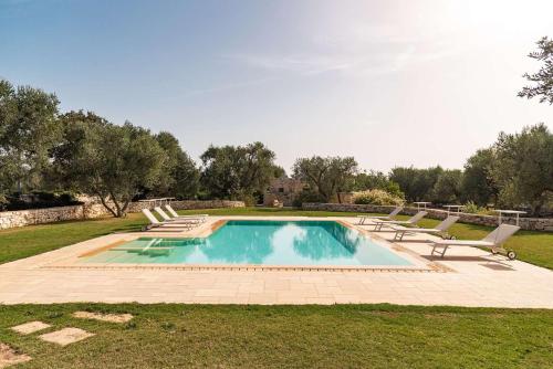 Garden, Trullo La Specchia in Fumarola