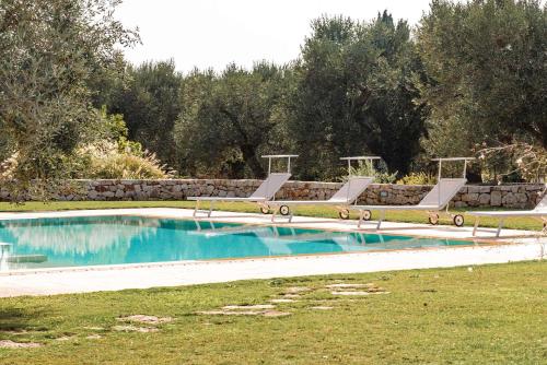 Swimming pool, Trullo La Specchia in Fumarola