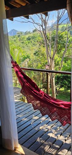 Balkons/terase, Casa Especial em Catas Altas in Catas Altas
