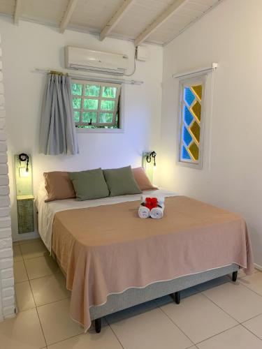 1 double bed, 1 twin bed