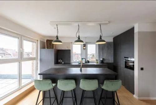 Designer Penthouse in St Johannes, toller Ausblick über den Dächern Nürnbergs in Nürnberg, Deutschland