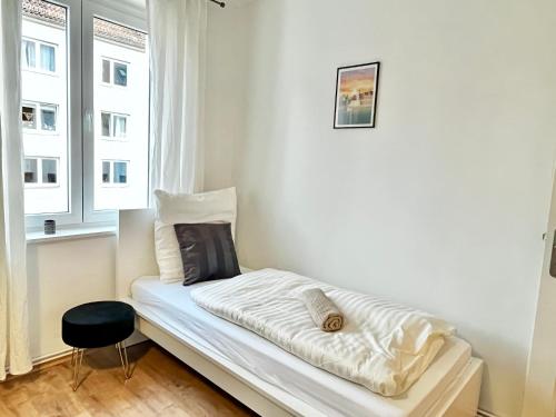 Zentrales City Apartment bis 4 Personen mit Küche und Wohnzimmer - 54m², Hannover (fotografie 5)