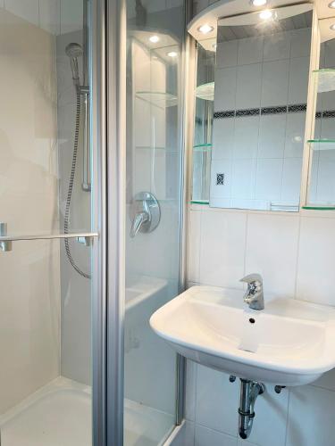 Shower, 1,5-Zimmer mit Duschbad, Gartenblick, Kuhlschrank in Heroldsberg
