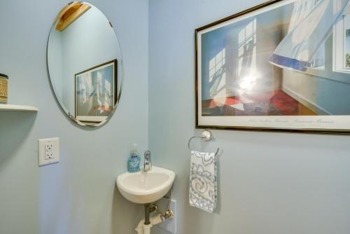 Modern Log Cabin with Rec Room, Steps to Lake! Modern Log Cabin with Rec Room, Steps to Lake!