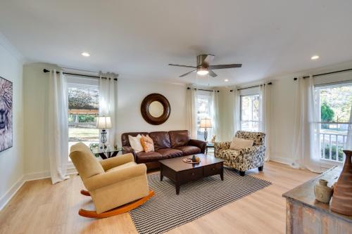 Tranquil Travelers Rest Home with Fire Pit! in Travelers Rest, USA
