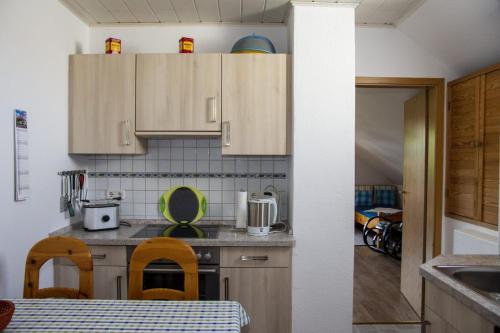 bucătărie, Ferienwohnung Schwudke Wohnung 63 in Gartow