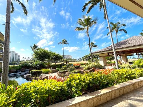 Ko Olina Beach Villas O410 - 2BR Luxury Condo with Partial Ocean View