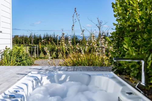 Hot tub, The White House, Martinborough in Martinborough