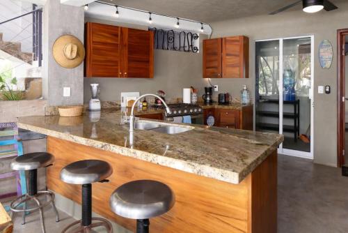 Entire Tocayo Steps to Beach and Surf 4BD Condo with Master Suite in Sayulita, Mexico
