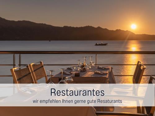 Restaurant, RamosHansenHof Fewo Nordlicht 6 Personen Hund inklusiv in Niesgrau