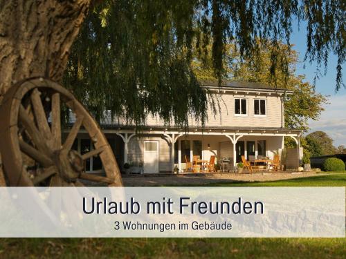 Exterior view, RamosHansenHof Fewo Nordlicht 6 Personen Hund inklusiv in Niesgrau