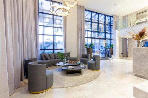 gedeelde lounge/tv-ruimte, Tri Hotel Premium Itapema in Andorinha